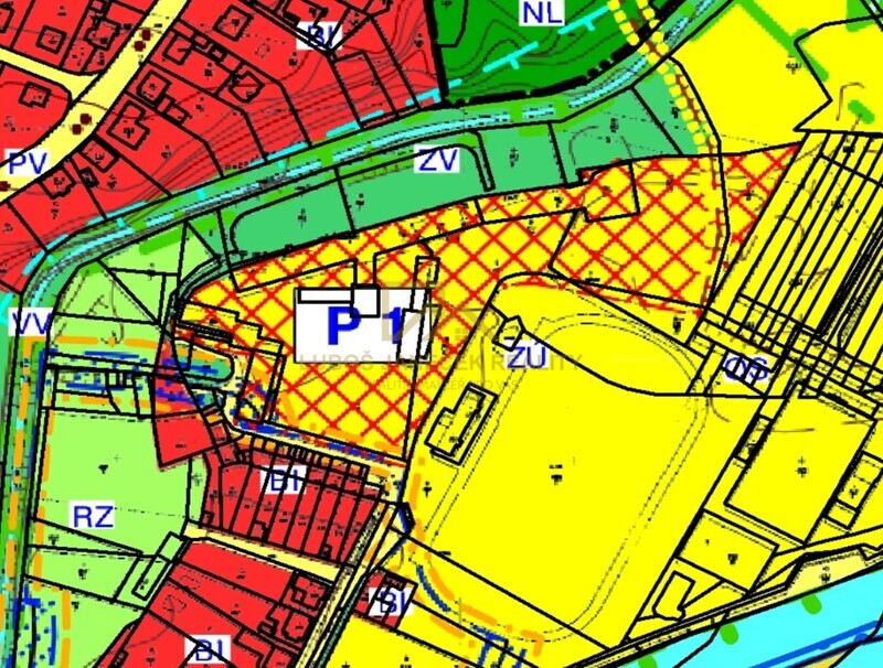 Prodej areálu blízko centra Veselí nad Lužnicí