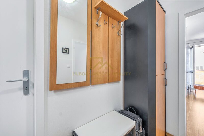 Pronájem kompletně zařízeného bytu 1+kk, balkón, sklep, Spojovací, České Budějovice