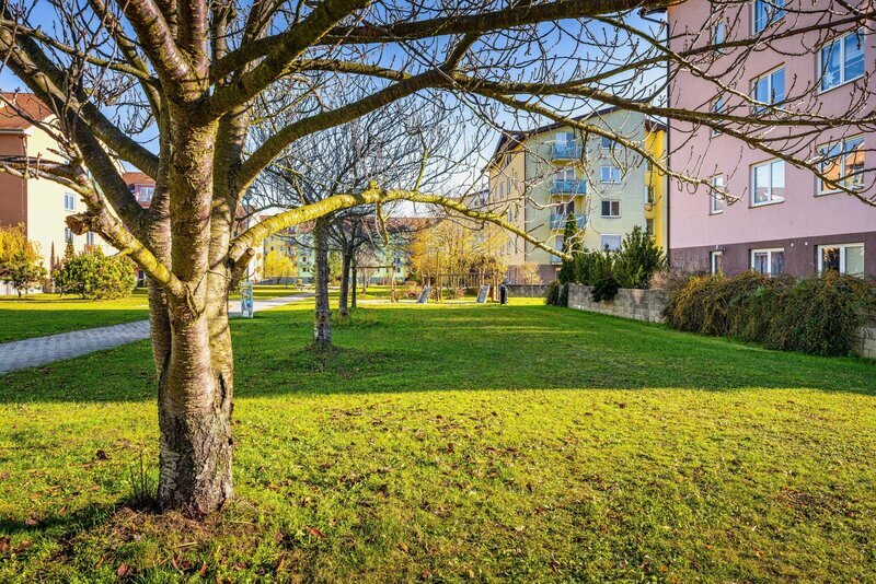 Pronájem kompletně zařízeného bytu 1+kk, balkón, sklep